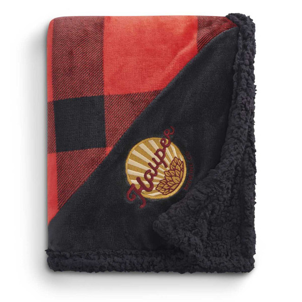 Field & Co. 1081-51 - Buffalo Plaid Sherpa Blanket