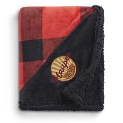 Field & Co. 1081-51 - Buffalo Plaid Sherpa Blanket