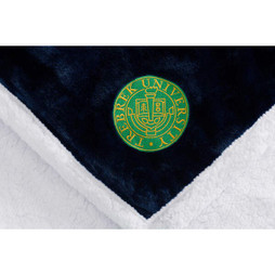 Field & Co. 1081-12 - Chevron Striped Sherpa Blanket