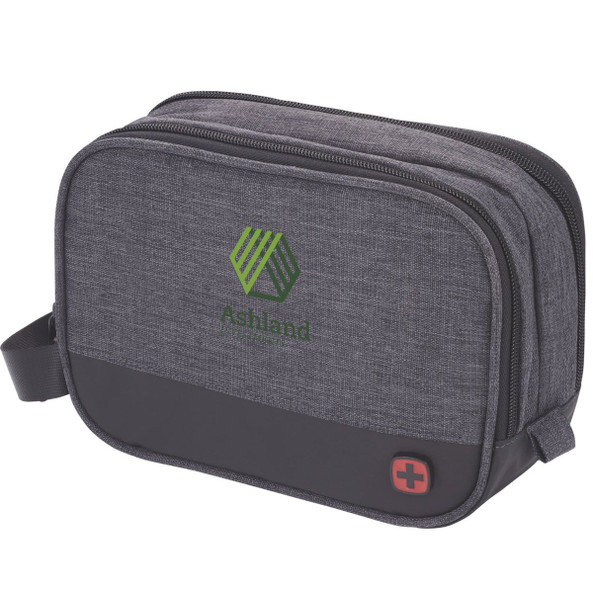 Wenger 9550-73 - RPET Dual Compartment Dopp Kit