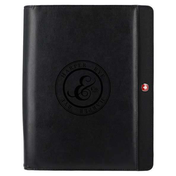 Wenger 9355-19 - Recycled Tech Zippered Padfolio