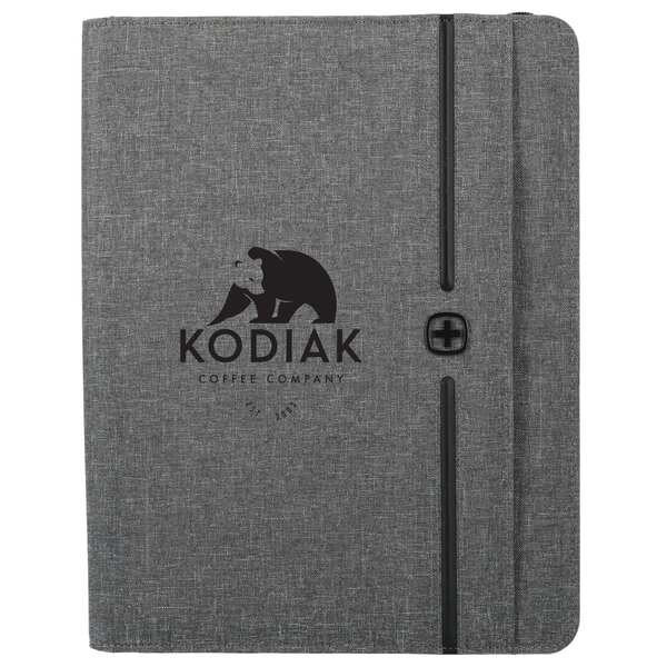Wenger 9355-20 - RPET Zippered Padfolio