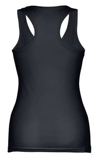 TH Clothes 30120 - Womens sleeveless cotton T-shirt