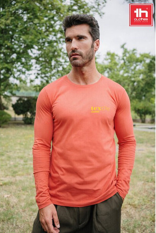 TH Clothes 30124 - Herr långärmad t-shirt