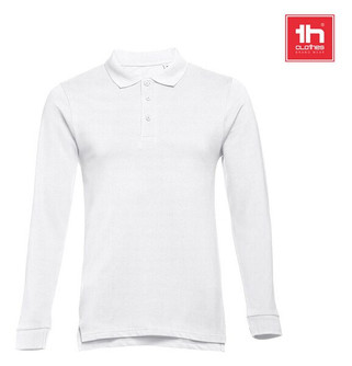 TH Clothes 30142 - Mens long sleeve polo shirt