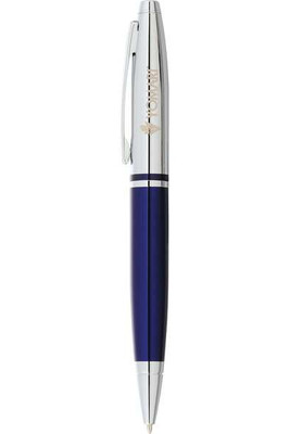CROSS 2767-88 - Calais Chrome Blue Ballpoint