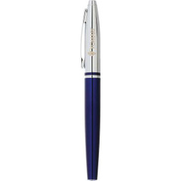 Cross 2767-89 - Calais Chrome Blue Roller Ball