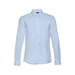 TH Clothes 30151 - Herenhemd in popeline met lange mouwen