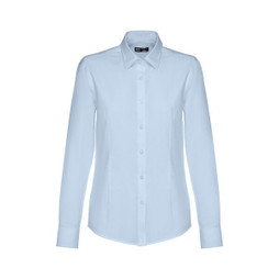 TH Clothes 30154 - Camisa oxford de manga comprida para senhora