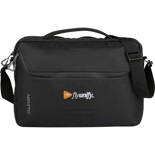 elleven 1111-13 - Elleven Recycled Messenger Briefcase