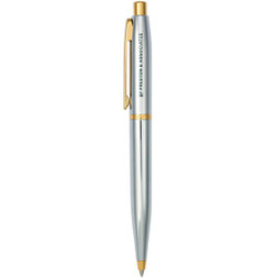 Sheaffer 2933-28 - VFM Polished Chrome with Gold Ballpoint