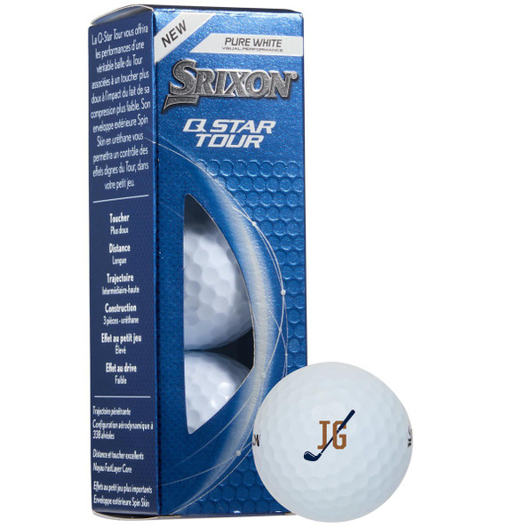 SRIXON 9902-08 - Srixon Q-STAR TOUR Golf Balls - 3 Pack