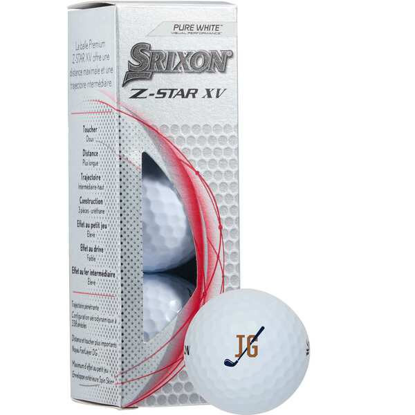 SRIXON 9902-12 - Srixon Z-STAR XV Golf Balls - 3 Pack