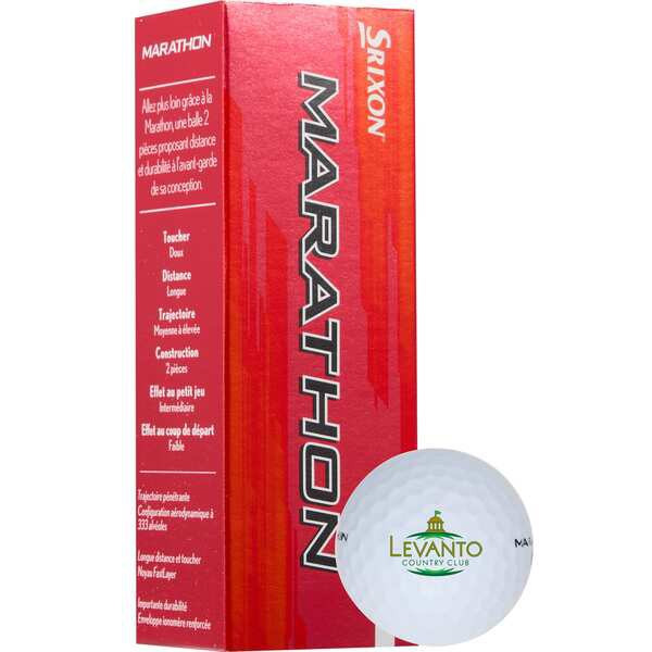 SRIXON 9902-02 - Srixon Marathon Golf Balls - 3 Pack