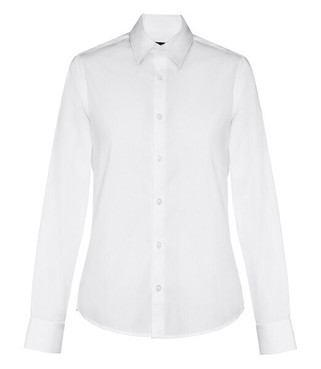 TH Clothes 30195 - Womens long-sleeved shirt. White