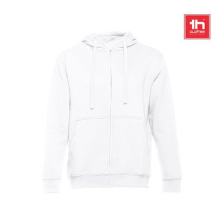 TH Clothes 30256 - Mens hooded full zipped sweatshirt