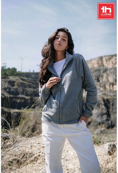 TH Clothes 30259 - High-density fleece jacket for women in polyester