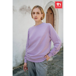 TH Clothes 30266 - Unisex Poly Cotton Sweatshirt with ribbed collar, cuffs and waistband