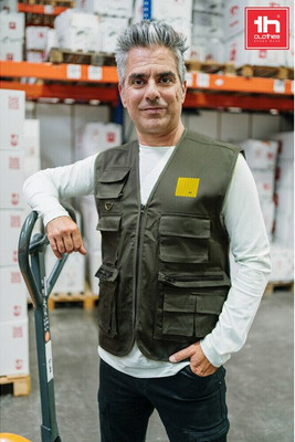 TH Clothes 30270 - Gilet (200 g/m²) en polyester et coton
