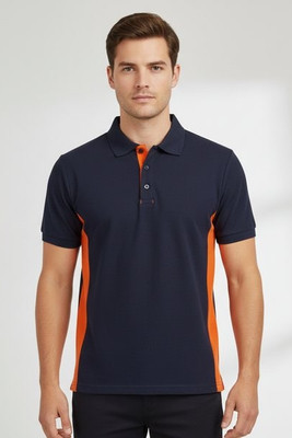 Velilla 36039 - Polo piqué bicolore (180g/m²), manches courtes, en coton (60%) et polyester (40%)