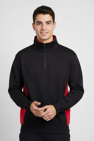 Velilla 36044 - Two-tone terry sweatshirt (260g/m²), in polyester (65%) and cotton (35%)