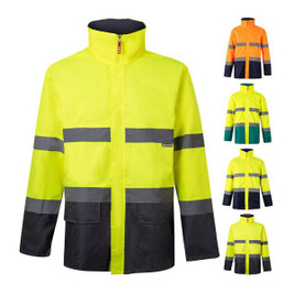 Velilla 36105 - Two-tone parka (190g/m²), in polyester (100%), with PU coating