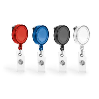 Porte-badge extensible avec clip métallique - Egotier 53569