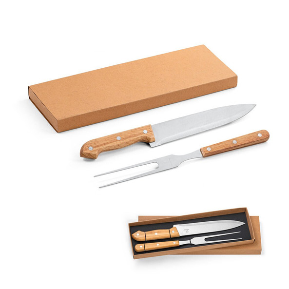 hi!dea 54139 - Two-piece barbecue set