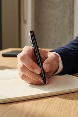 Twist action aluminium ball pen - Egotier 81000