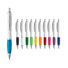 hi!dea 81132 - ABS ball pen with clip and metal trim
