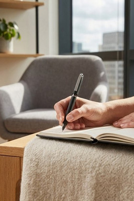 Ball pen in ABS with metal clip - Egotier 81134