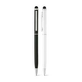 hi!dea 81158 - Ball pen with touch tip in aluminium