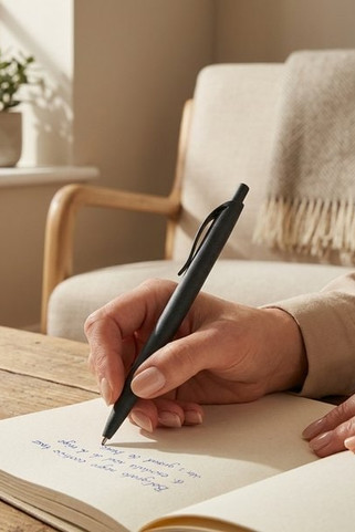 Wheat straw fibre and ABS ball pen with clip - Egotier 81168