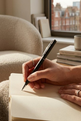 Aluminium ball pen with clip and twist mechanism - Egotier 81185