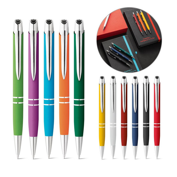 hi!dea 81189 - Aluminium ball pen with clip