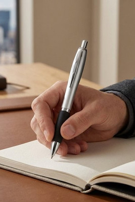 ABS ball pen with aluminium clip - Egotier 91019