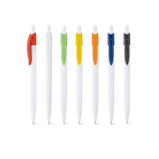 Kugelschreiber aus ABS mit farbigem Clip - Egotier 91498