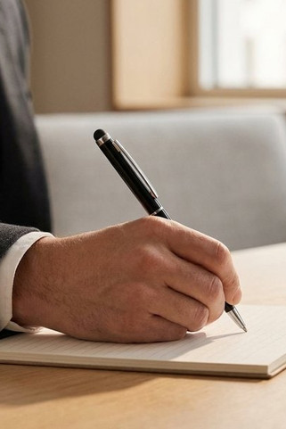 Aluminium ball pen with twist mechanism and touch tip - Egotier 91624