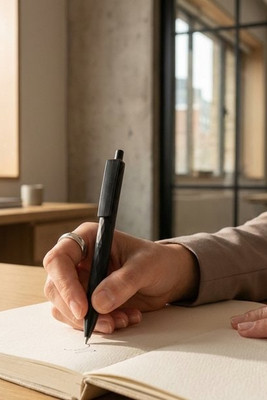 Ball pen in calcium carbonate and PP - Egotier 91769