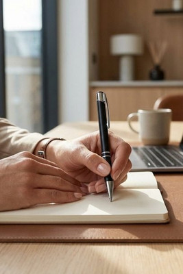 Recycled aluminium (100% rAL) ballpoint pen - Egotier 91777