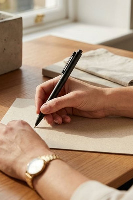 Aluminium inktloze pen - Egotier 91792