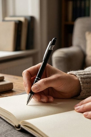 Kierrätysalumiinista valmistettu kuulakärkikynä (100% rAL), jossa on kosketuskärki - Egotier 91799