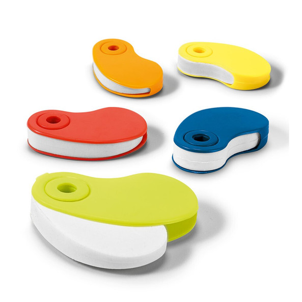 hi!dea 91935 - White TPR eraser with PP protective cover