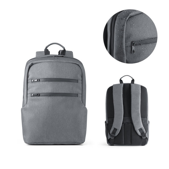 hi!dea 92081 - Zaino porta PC 15'' impermeabile in Nylon 2Tone