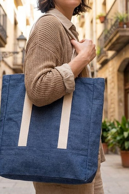 Sac en coton denim (300 g/m²) - Egotier 92093