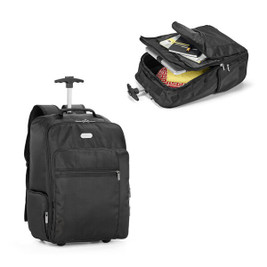hi!dea 92177 - Sac à dos trolley pour ordinateur portable 17'' en 1680D et 300D