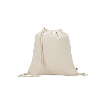 100% recycled cotton drawstring bag(180 g/m²) - Egotier 92374