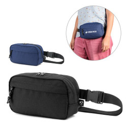 hi!dea 92386 - Gürteltasche aus 600D recyceltem Polyester und Innenfutter aus 210D recyceltem Polyester