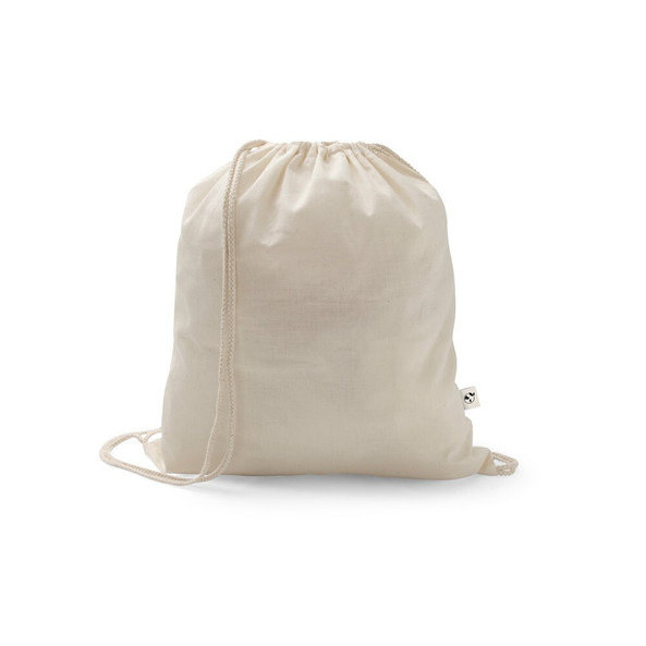 hi!dea 92392 - Drawstring bag in recycled cotton (70%) and polyester (30% rPET) (150 g/m²)