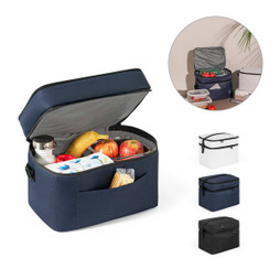 hi!dea 92395 - Thermal bag in 600D, recycled polyester, with adjustable webbing strap